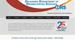 Desktop Screenshot of okrehab.org